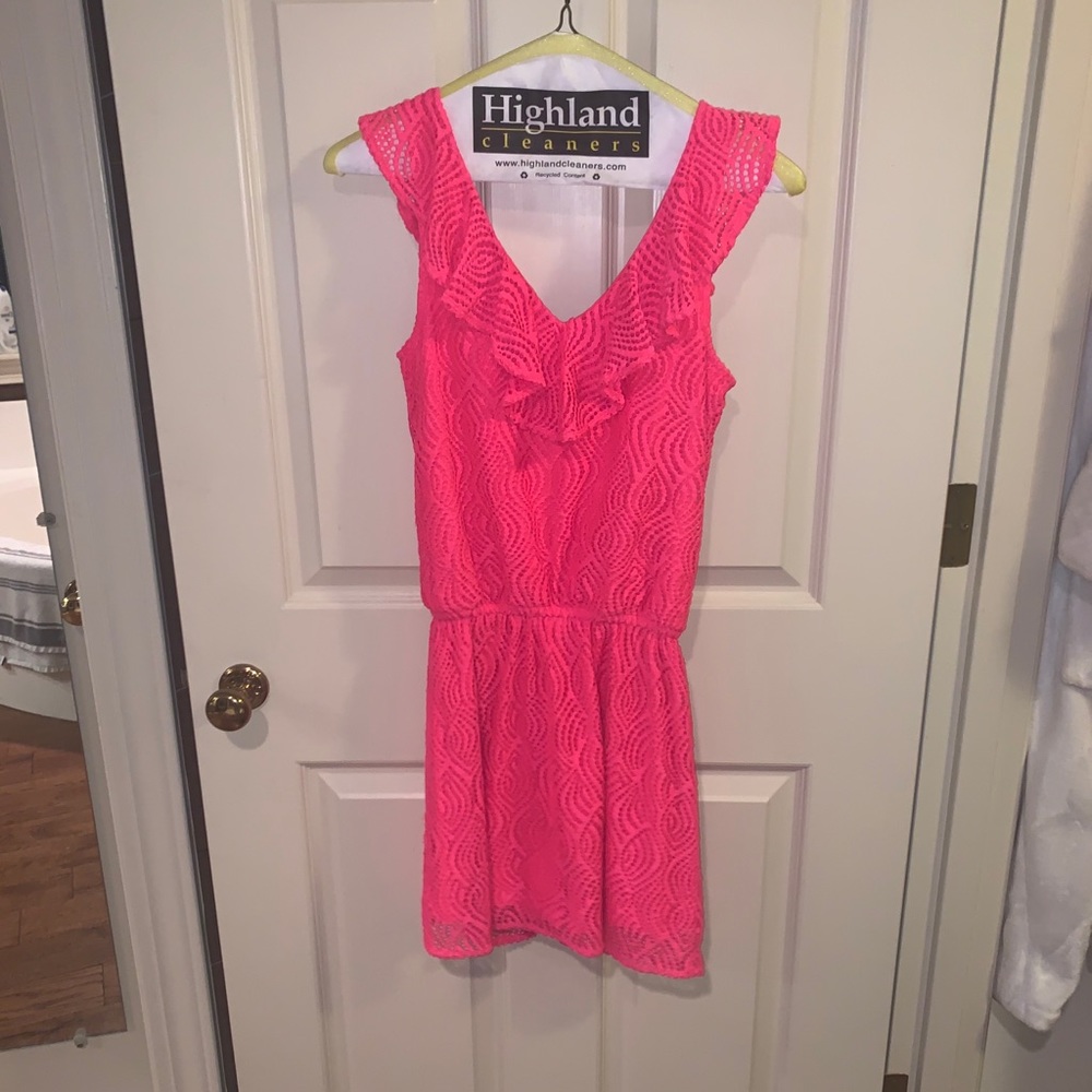 Lily Pulitzer Pink Romper